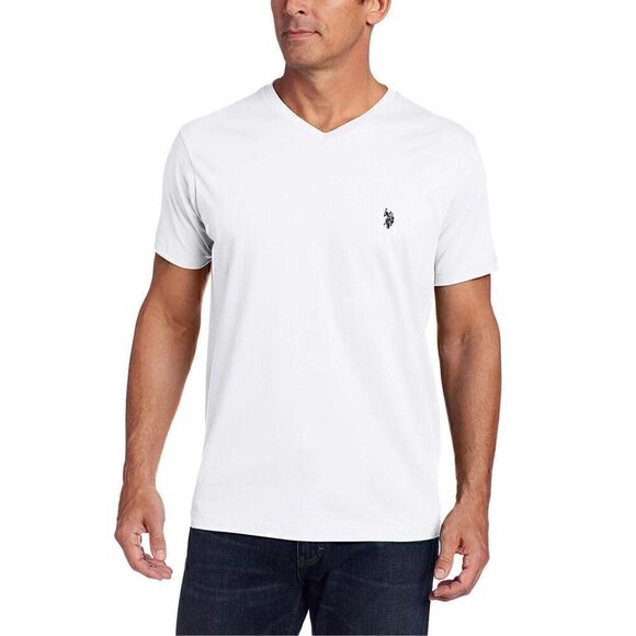 U.S. Polo Assn Mens Tshirt Size XL White Cotton New with Tag - Picture 7 of 9